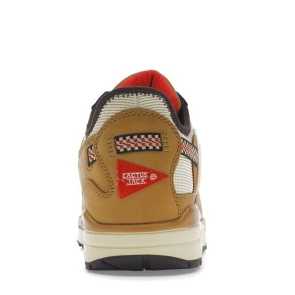 Nike Air Max 1 Travis Scott Cactus Jack Wheat Lemon Drop Mens Size 4.5 - Picture 8 of 16